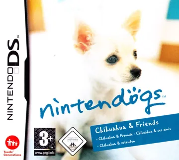 Nintendogs - Chihuahua & Chingudeul (Korea) box cover front